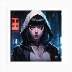 Kawaii Girl Art Print