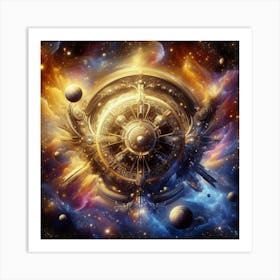 Spaceship 25 Art Print