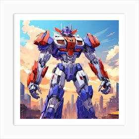 Transformers Prime Art Print