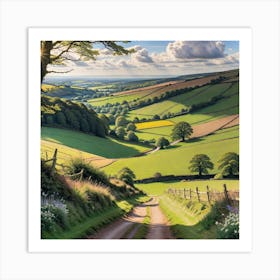 Country Road 40 Art Print