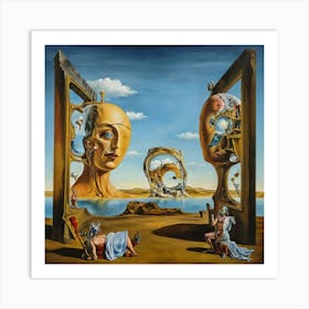 Genesis Of Dali Art Print