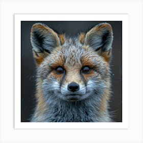 Foxes Art Print