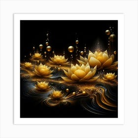 Lotus Flower 145 Art Print