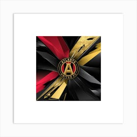 Atlanta United FC Logo Wall Art 20 Art Print