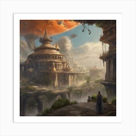 City In The Sky 2 Art Print