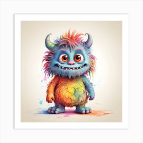 Monster Painting Art Print