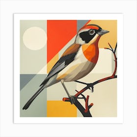 Bird On A Branch 3 Art Print