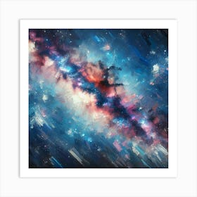 Milky Way Galaxy Art Print