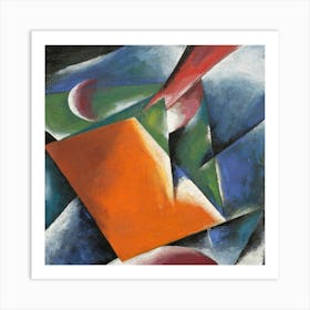 Architectonic Painting By Liubov Popova Art Print