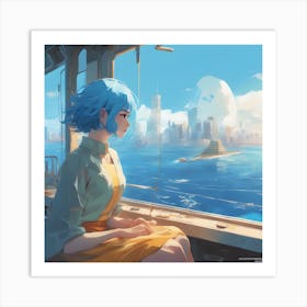 Queen of Water Kingdom 2 Art Print