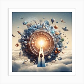 Journey Through The Universe 1 Art Print