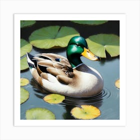 Mallard Duck 7 Art Print