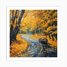 Chasing Autumn Dreams Art Print