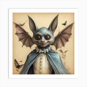 Bat!! 5 Art Print