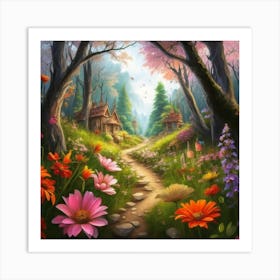 Fairy Garden Art Print