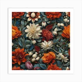 'Flowers' 1 Art Print