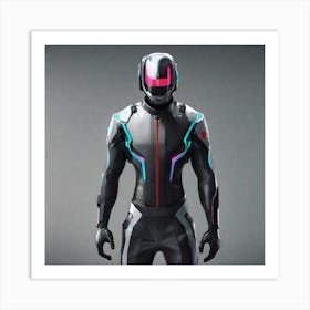 Futuristic Suit 16 Art Print