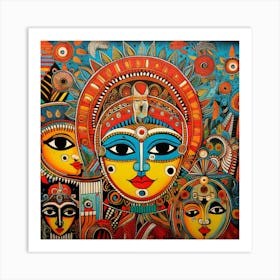 Indian By Person Art Print