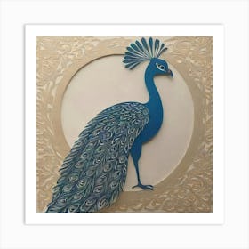 Peacock 2 Art Print