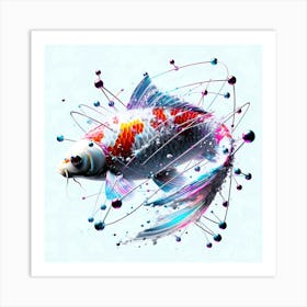 Creative Abstract Visual 98 Art Print