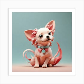 Chihuahua art Art Print