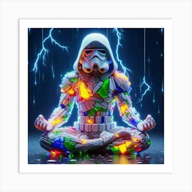 Stormtrooper Meditation Art Print