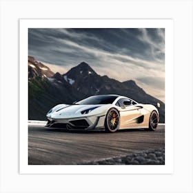 Lamborghini 137 Art Print