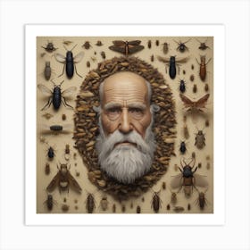 Entomologist displayed Art Print