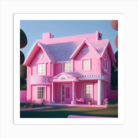 Barbie Dream House (956) Art Print