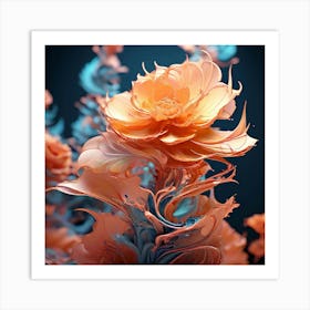 Fractals With Their Infinite Complexity And Mesmerizing Patterns Are A Natural Fit For Ai Artists Art Print