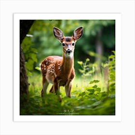 Fawn photo 1 Art Print