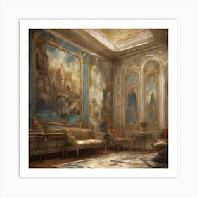 Fairytale Room 10 Art Print