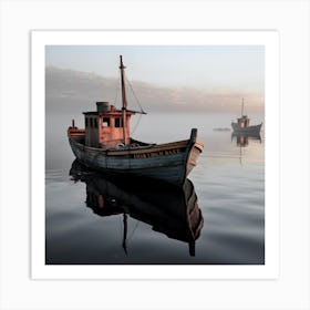 Boats Fine Art Posters By Csaba Fikker For Ai Art Depot 24 Art Print