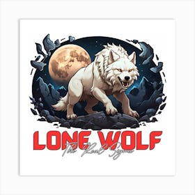 Lone Wolf: The Real Sigma Alpha Art Poster