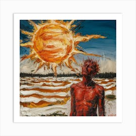 A Man Under The Sun Art Print