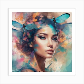 Dragonflies Art Print