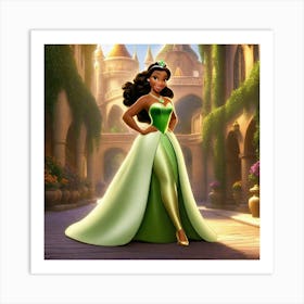 Princess And The Frog 2 Art Print