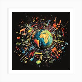 Music The Universal Language 1 Art Print