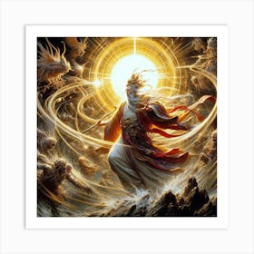 God Of The Sun Art Print