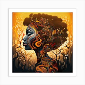 Afrofuturism 119 Art Print