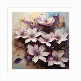 Clematis 3 Art Print