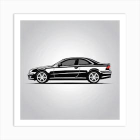 Mercedes Benz Clk Art Print