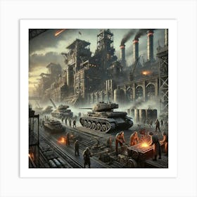 Iron Commonwealth Industrial Heritage Art Print