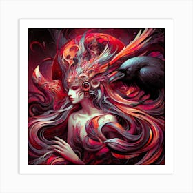 Blessed Mother Lilith Art Print