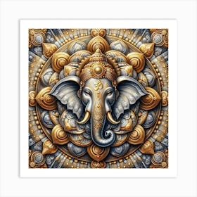 Ganesha 28 Art Print