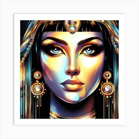 Cleopatra Portrait Artwork 141 Art Print