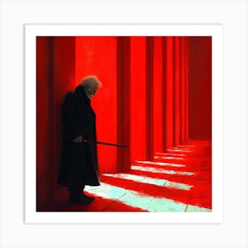 'The Red Room' Art Print