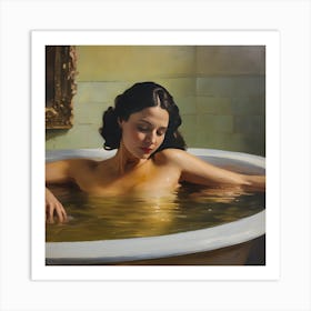 'The Bath' Art Print