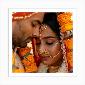 Indian Wedding 3 Art Print