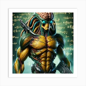 Calculating Conqueror. Art Print